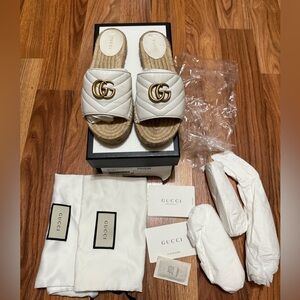 Gucci espadrille sandals